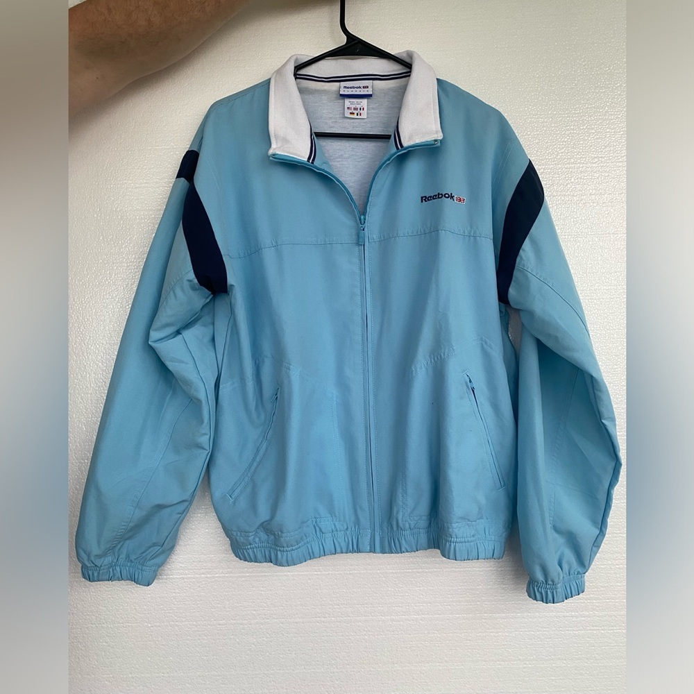 Vintage Reebok zip up jacket